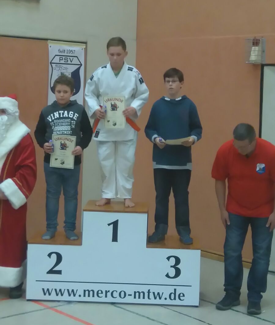 Nikolausturnier Max und Florian
